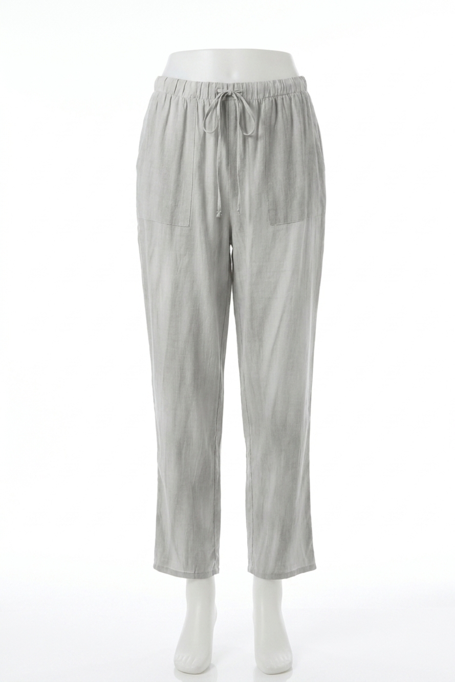 NEW SADIE & SAGE mystic haze drawstring pant in grey